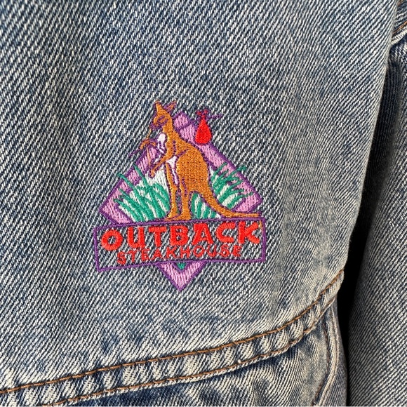 Vintage Outback Steakhouse Lee Jean Jacket - Picture 3 of 6